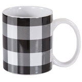 Camille Buffalo Check Mug, Set of 4, 2 MOQ