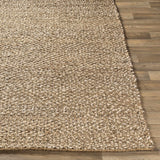 Caspar Hand Woven Natural Jute Rug