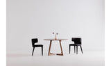 Godenza Round Dining Table Brown