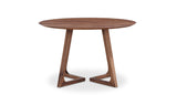 Godenza Round Dining Table Brown