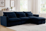 PERTH 122" 3-Seater Sofa with 1 ottoman