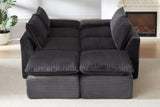 DERVAL 101" 6-Seater Sofa