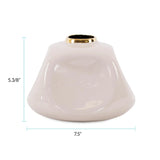 Christana Concaved Ceramic Vase- Medium