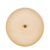 Textured Ceramic Table Lamp with Dome Glass Shade, Gold