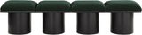 Pavilion - 4 Piece Modular Bench With Black Base