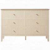 Wholesale 47" 6-Drawer Fluted Dresser, Eco-Friendly & Water-Resistant
