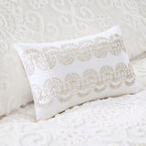 Tufted Medallions Comforter/Duvet Cover Set Decor Pillo