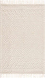 Ramsbury Beige Trellis Wool Rug