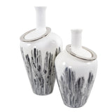 Albrecht Thin Necked Glass Vase- Medium