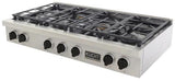 Kucht 48" Inch Gas Sealed Burner Rangetop, KFX489T-K