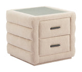 Soffice Nightstand Beige