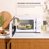 Kook 3-Piece Glass Food Storage Container Set