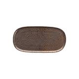 Nivo Metallic Rectangular Serve Platter 11.8"