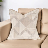 Prisma Natural 20x20 Down Filled Pillow
