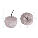 Modern Pomme Sculpture in Polyresin