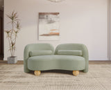 Daphne - Chenille Loveseat