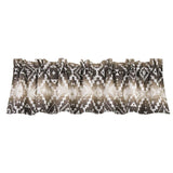 Chalet Aztec Cream & Taupe Kitchen Valance