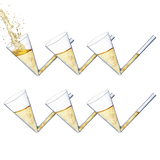Champagne Shooter - Chug Flutes Guzzler Glasses Unique Gifts, Reusable Acrylic 6pk