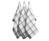 Gray Kitchen Towels - Checkered Tea Towels