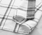 Gray Kitchen Towels - Checkered Tea Towels