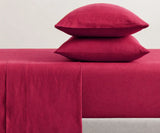Cherry Red Sheet Set