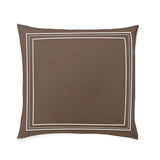 400TC Cotton Classic Luxurious Embroidery Sateen Solid Euro Sham