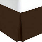 400TC Sateen Solid Cotton Tailored Bed Skirt