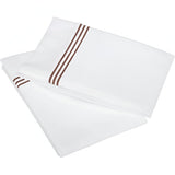 400TC Triple Embroidery Cotton Sateen Pillowcases (Set Of 2)