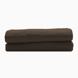 400TC Luxurious Triple Embroidery Sateen Solid Cotton Fitted Sheet