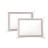 400TC Cotton Classic Embroidery Sateen Solid Pillow Sham