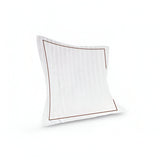 400TC Cotton Single Edge Embroidery Sateen Stripe Duvet Cover Set