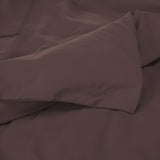 400TC Cotton Luxurious Double Embroidery Sateen Solid Duvet Cover Set