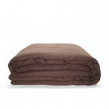 400TC Cotton Sateen Solid Duvet Cover Set