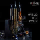 (UAE ONLY) Gun Whiskey Decanter - 3 Gun Decanter