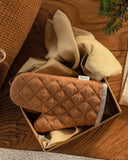 Linen oven mitt (1 pcs) in Cinnamon