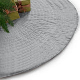 Circular Cotton Quilted Christmas Tree Skirt