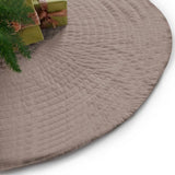 Circular Cotton Quilted Christmas Tree Skirt