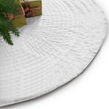 Circular Cotton Quilted Christmas Tree Skirt