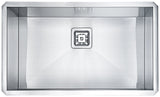 Vanguard Undermount Stainless Steel 30 in. 0-Hole Single Bowl Kitchen Sink in Brushed Satin