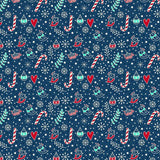 Printed Scalloped Christmas Tree Skirt