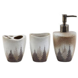 Clearwater Pines 3PC Bathroom Accessory Set, 4 MOQ
