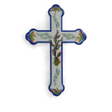 Colorful Mexican Motif Cross Wall Decor, 4 MOQ