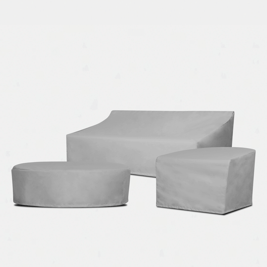 Como 2 Seat 1 Arm Right - Weather Cover