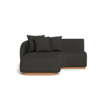 Como Curved Chaise Left