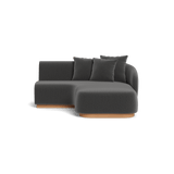 Como Curved Chaise Right