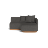 Como Curved Chaise Right