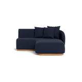 Como Curved Chaise Right