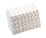 Printed Napkins - Metallic Gold Foil Napkins