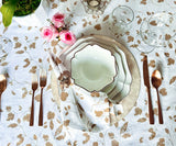 Printed Napkins - Metallic Gold Foil Napkins