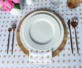 Printed Napkins - Metallic Gold Foil Napkins